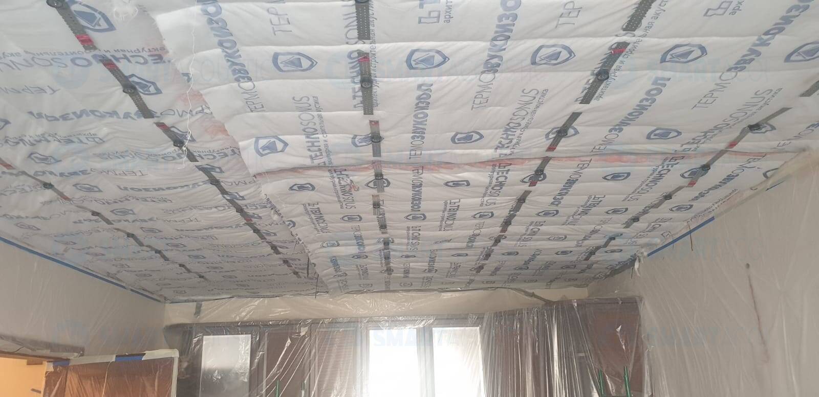 Выполненный проект Шумоизоляция потолка в панельном доме - фото №5